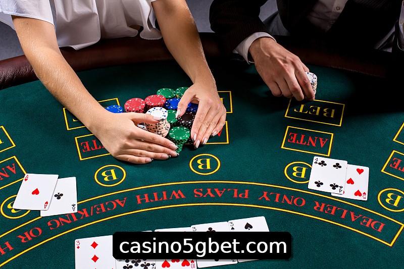 Mesa de Blackjack 5gbet